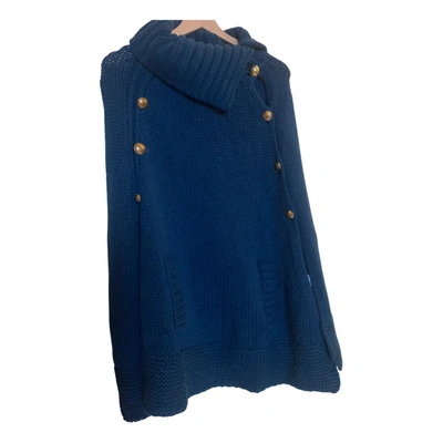 Pre-owned Emilio Pucci Wool Jacket In Blue