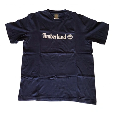 Pre-owned Timberland T-shirt In Blue