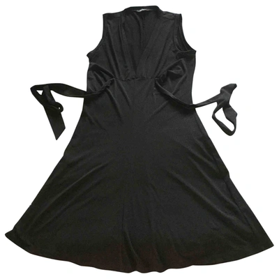 Pre-owned Max & Co Mid-length Dress In Black