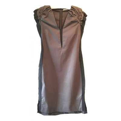 Pre-owned Schumacher Mid-length Dress In Grey