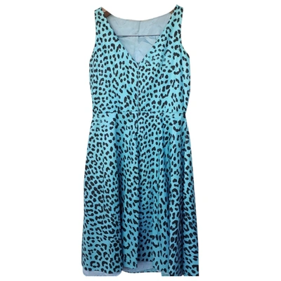 Pre-owned Blumarine Dress In Turquoise