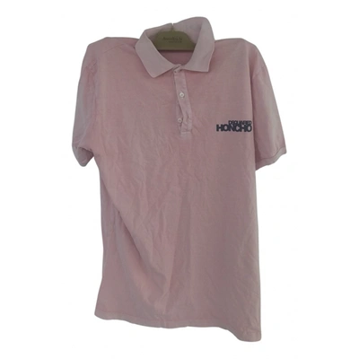 Pre-owned Dsquared2 Polo Shirt In Pink