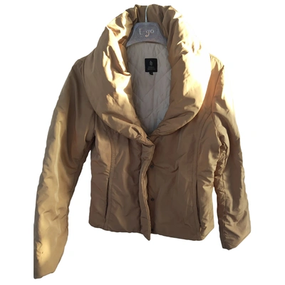Pre-owned Marina Yachting Puffer In Beige