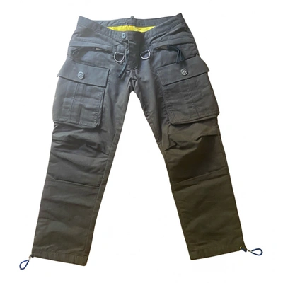 Pre-owned Dsquared2 Trousers In Brown