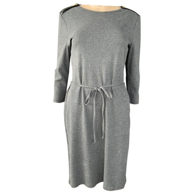 Pre-owned Lauren Ralph Lauren Mini Dress In Grey