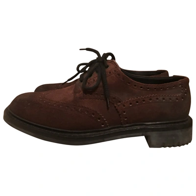 Pre-owned Carshoe Lace Ups In Brown