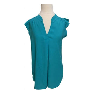 Pre-owned Comptoir Des Cotonniers Blouse In Green