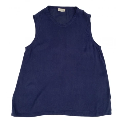 Pre-owned American Vintage Vest In Navy