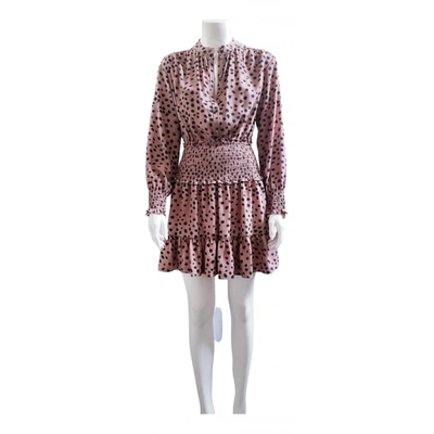 Pre-owned Rebecca Taylor Mini Dress In Pink