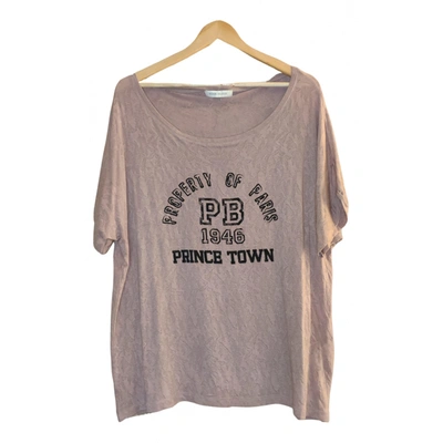 Pre-owned Pierre Balmain T-shirt In Pink