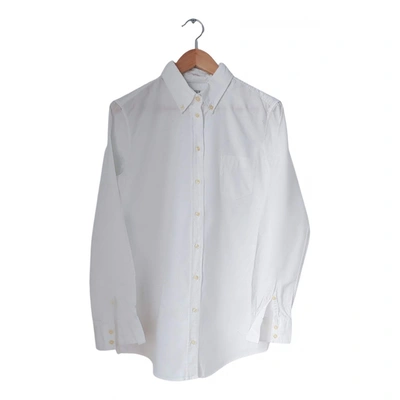 Pre-owned Gant Shirt In White