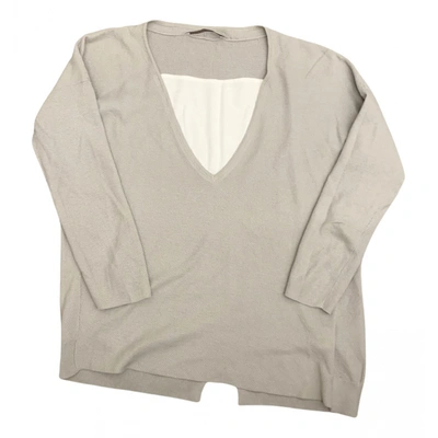 Pre-owned Fabiana Filippi Jumper In Grey