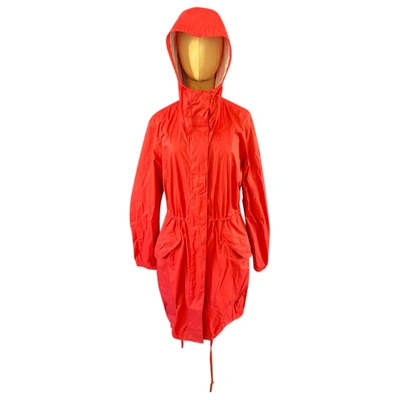Pre-owned Aigle Coat In Red