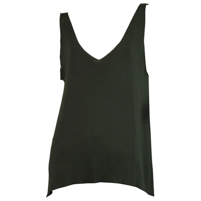 Pre-owned Dondup Camisole In Black