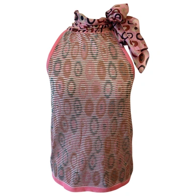 Pre-owned M Missoni Top In Pink