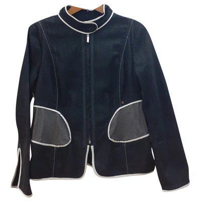 Pre-owned Aigner Jacket In Black