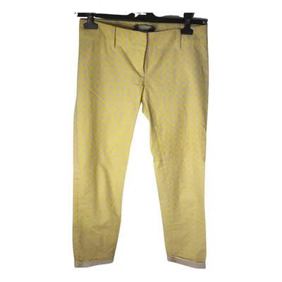 Pre-owned Patrizia Pepe Short Pants In Yellow