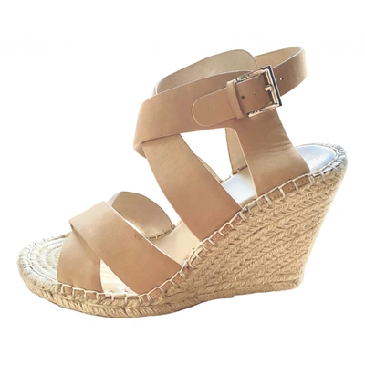 Pre-owned Joie Leather Sandals In Other
