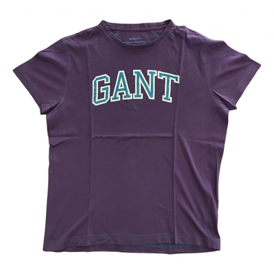 Pre-owned Gant T-shirt In Purple