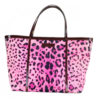 Pre-owned Dolce & Gabbana Cloth Tote In Pink