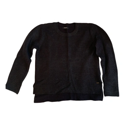 Pre-owned Replay Wool Jumper In Black
