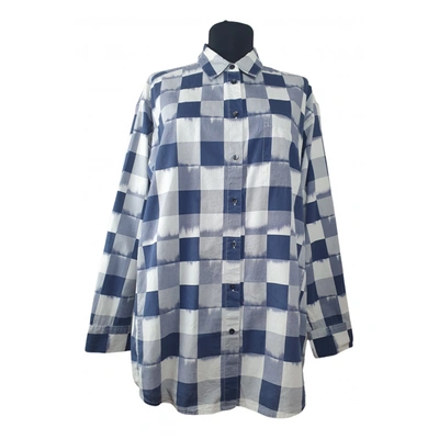 Pre-owned Madewell Shirt In Blue