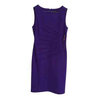 Pre-owned Ivanka Trump Mid-length Dress In Purple