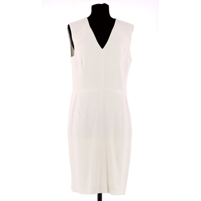 Pre-owned Georges Rech Dress In White