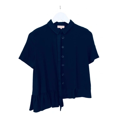 Pre-owned Dice Kayek Shirt In Navy