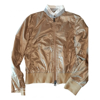 Pre-owned Fay Jacket In Gold