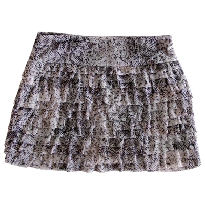 Pre-owned Massimo Dutti Mini Skirt In Other