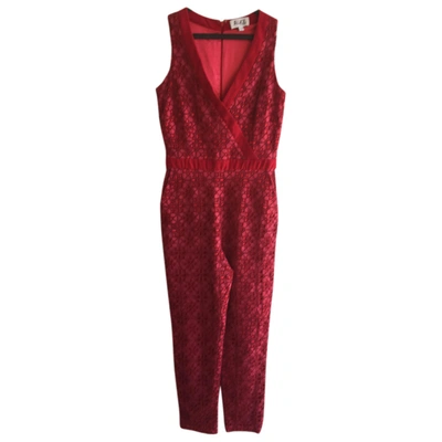 Pre-owned Alice By Temperley Jumpsuit In Red