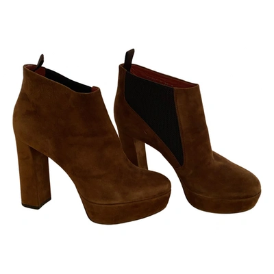 Pre-owned Santoni Ankle Boots In Other
