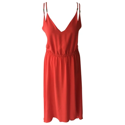 Pre-owned Supertrash Mid-length Dress In Orange