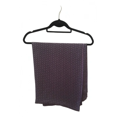 Pre-owned Paul & Joe Scarf In Purple