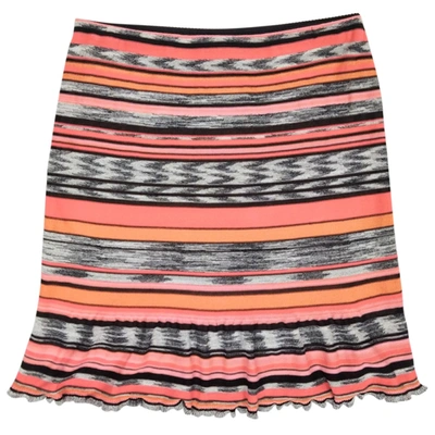 Pre-owned Marc Cain Mid-length Skirt In Multicolour