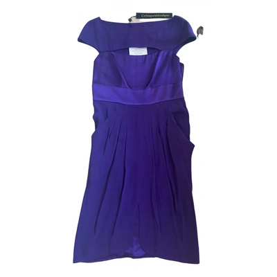 Pre-owned Catherine Malandrino Mid-length Dress In Purple