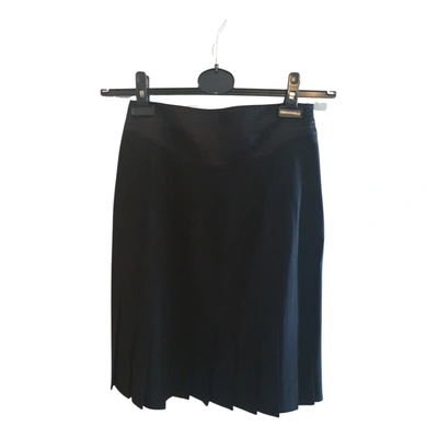 Pre-owned Catherine Malandrino Mid-length Skirt In Black