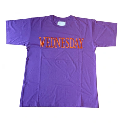 Pre-owned Alberta Ferretti T-shirt In Purple