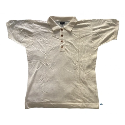 Pre-owned Paul Smith Polo Shirt In Beige