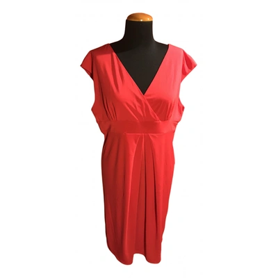 Pre-owned Elena Miro' Mid-length Dress In Red