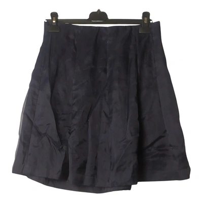 Pre-owned Erika Cavallini Mid-length Skirt In Blue