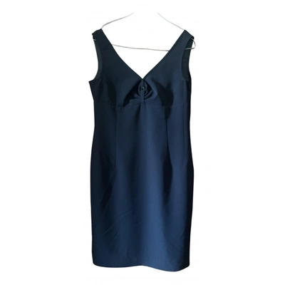 Pre-owned Les Copains Mid-length Dress In Blue