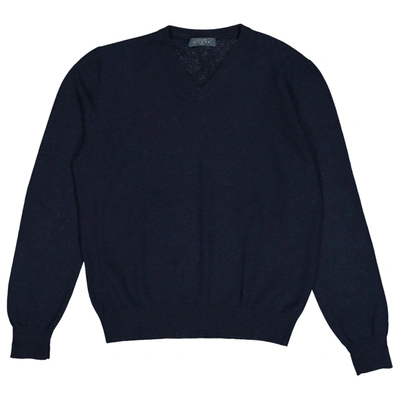 Pre-owned Hobbs Cashmere Jumper In Navy