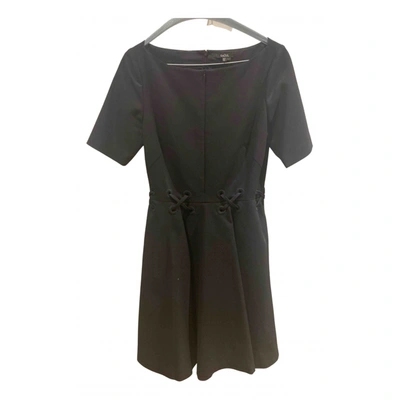 Pre-owned Raoul Mid-length Dress In Black