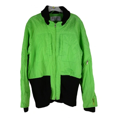 Pre-owned Marc Cain Jacket In Green