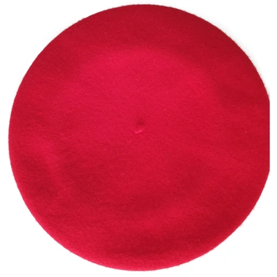 Pre-owned Gucci Wool Beret In Red