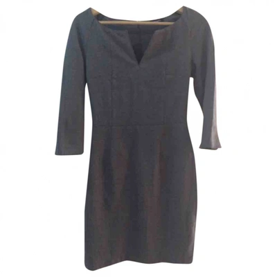 Pre-owned Max & Co Wool Dress In Grey