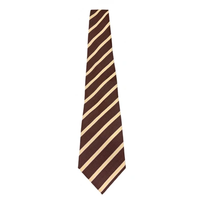 Pre-owned Roccobarocco Silk Tie In Multicolour