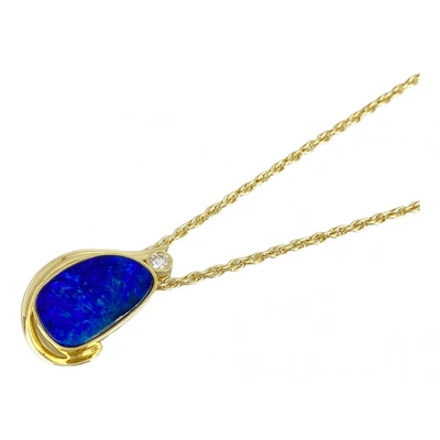 Pre-owned Tasaki Necklace In Blue